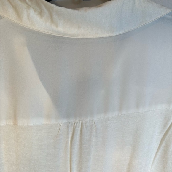 INC International Concepts Womens Size XS Roll Up Tap Long Sleeve Blouse Shirt - Picture 9 of 14